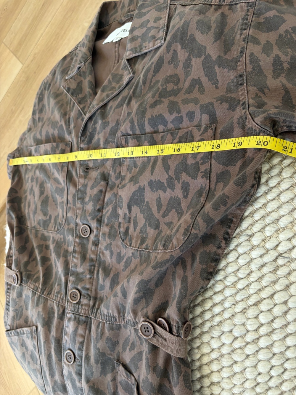Pistola Grover Jumpsuit Jagged Leopard Size Small - Picture 6 of 12